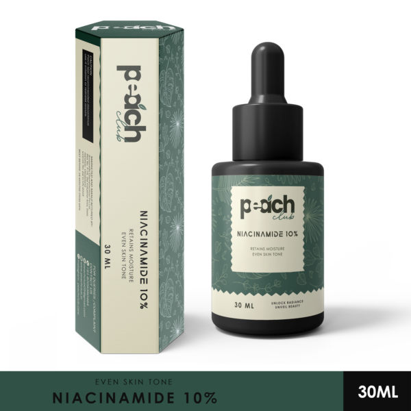 10% Niacinamide Face Serum for Clear, Acne Free and Bright Skin | for Acne prone and oily Skin | dermatologically tested | Fades Blemishes & dark spots for Men & Women - 30ml (Pack of 1)