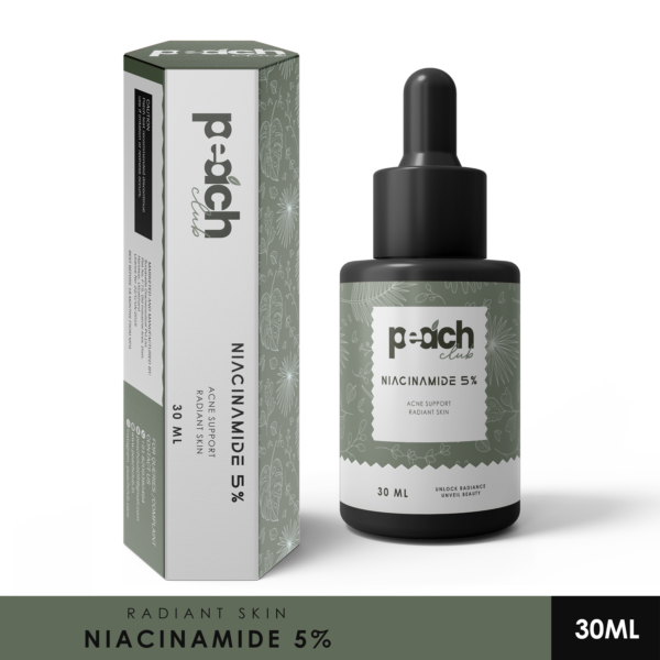 5% Niacinamide Face Serum for Clear, Acne Free and Bright Skin | for Acne prone and oily Skin | dermatologically tested | Fades Blemishes & dark spots for Men & Women - 30ml (Pack of 1)